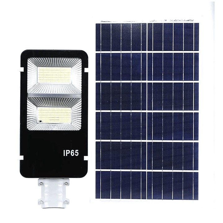 Foco Solar Público Exterior | 400w + Tubo + Panel